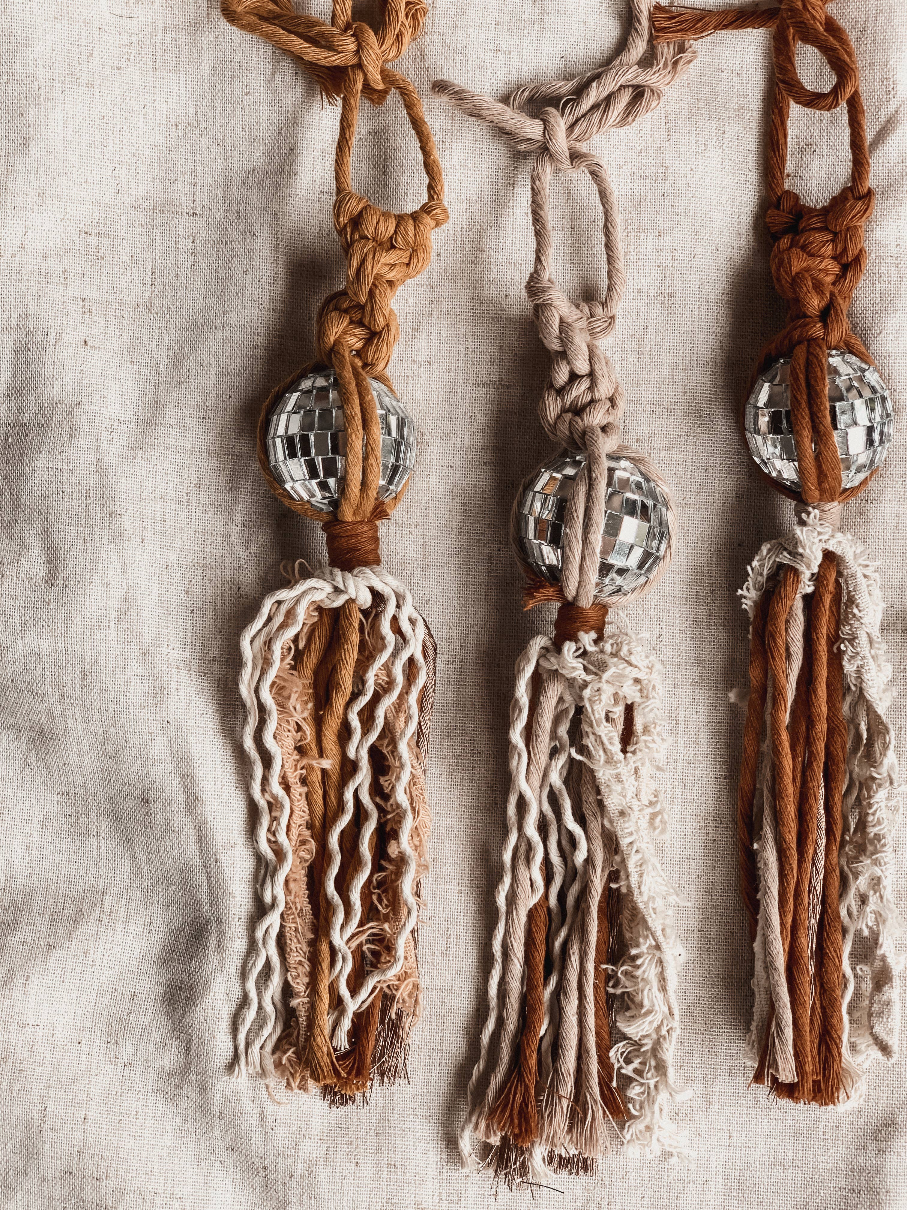 Offhand Fibers - Wholesale Car Decorative Charm - Unisex - Neutral Disco Ball Car Charm - Retro Gifts1