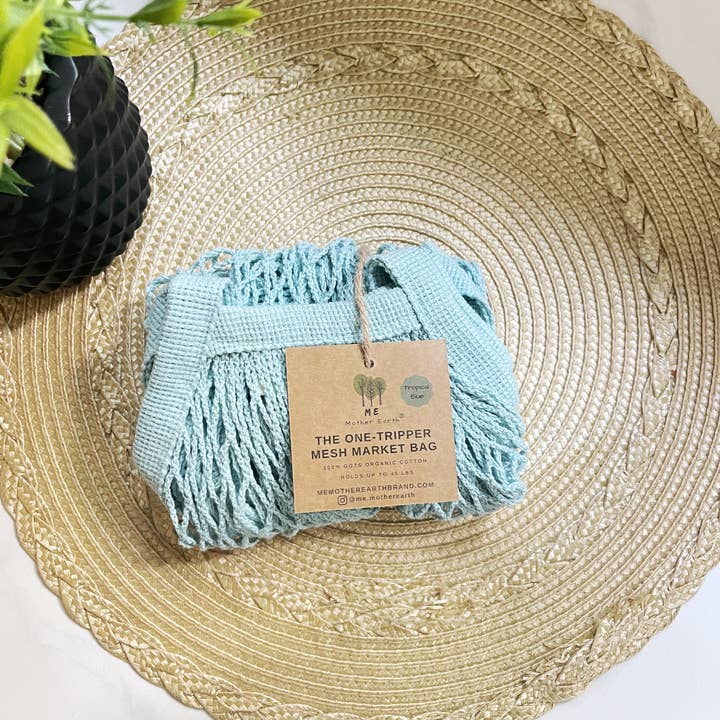 Me Mother Earth - Wholesale Grocery/Shopping Bag - The "One Tripper" HUGE Mesh Market Bag | Zero Waste