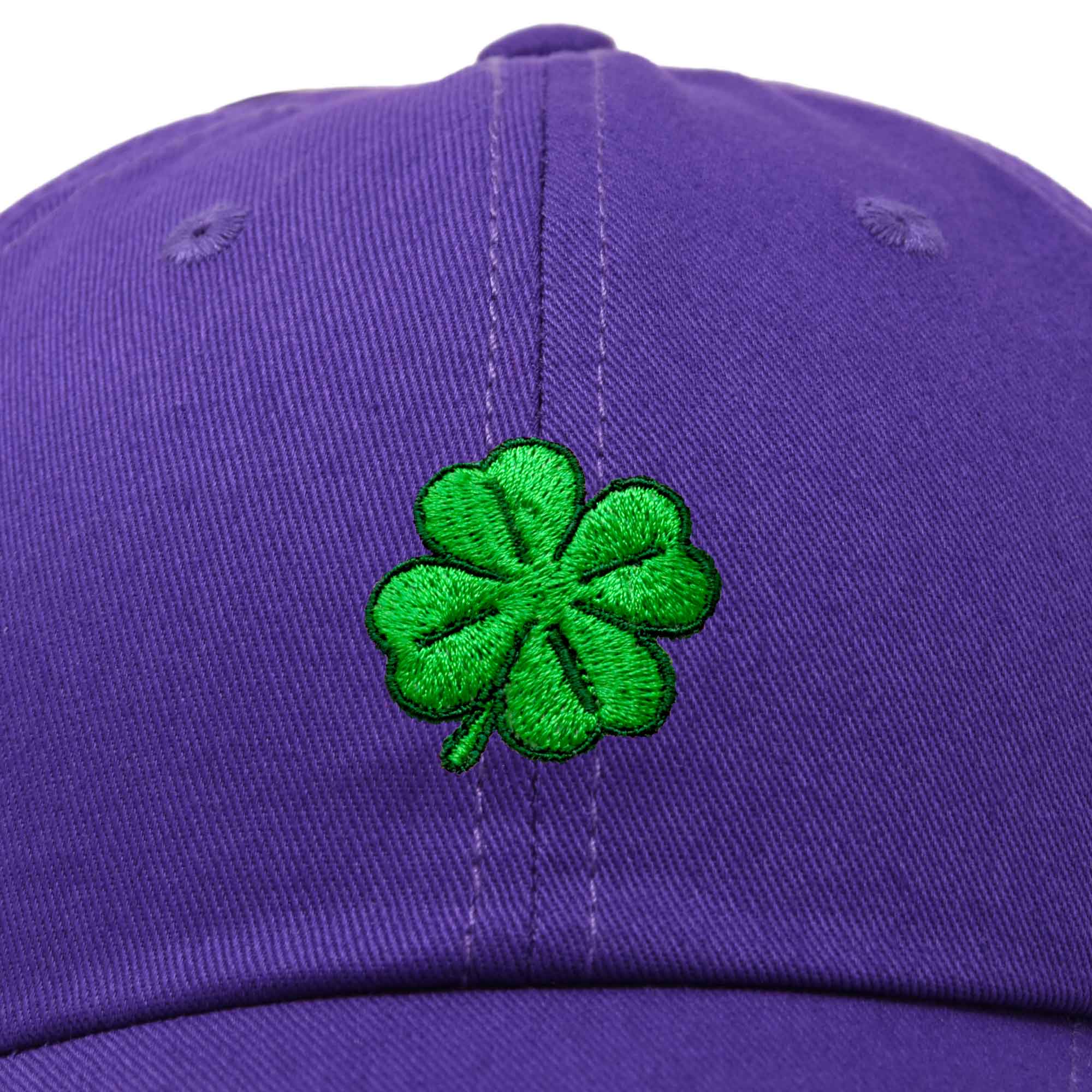 Dalix – wholesale Baseballkeps - Dam – Dalix Four Leaf Clover Hat Bollkeps St. Pattys Day Bomull67