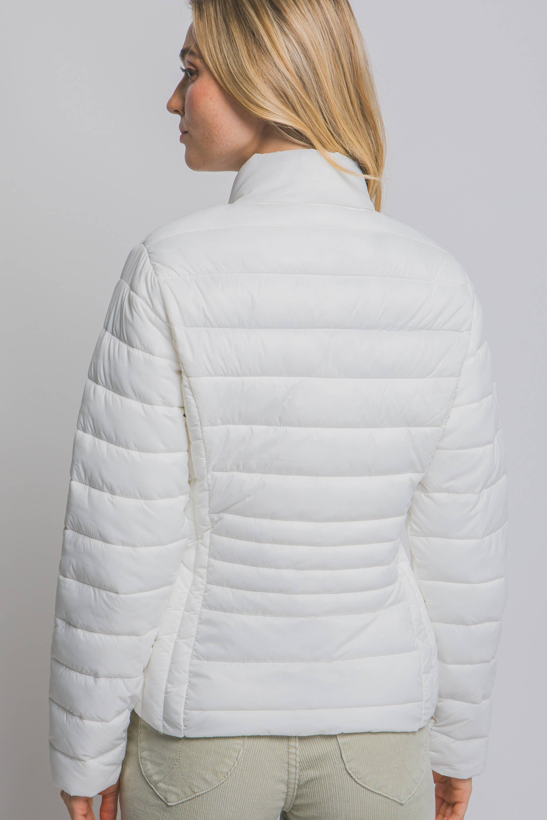 Peace Love Line - Wholesale Puffer Jacket - Women's - PL4300 - LT WEIGHT LONG SLEEVE PUFFER JACKET18