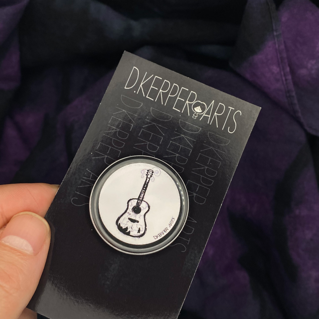 D. Kerper Arts - Wholesale Lapel Pin/Button - Button -  Guitar2