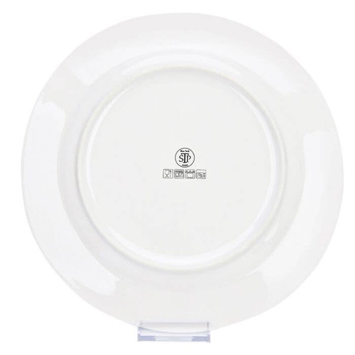 STP - Wholesale Dinner Plate - Vintage Indigo Porcelain Dessert Plate Set of 4, 7.5"6