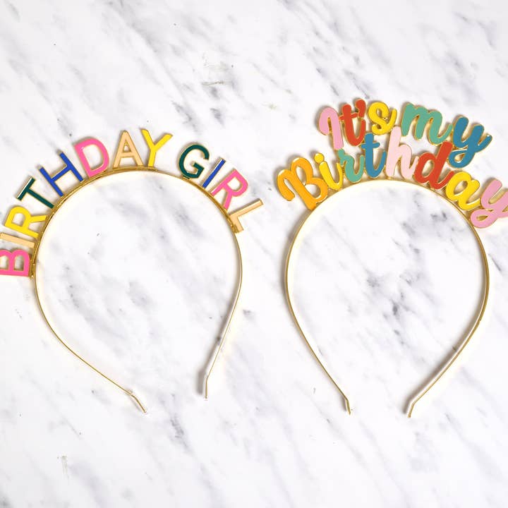 Party Partners - Wholesale Party Hat/Crown - Birthday Girl Metal Headband