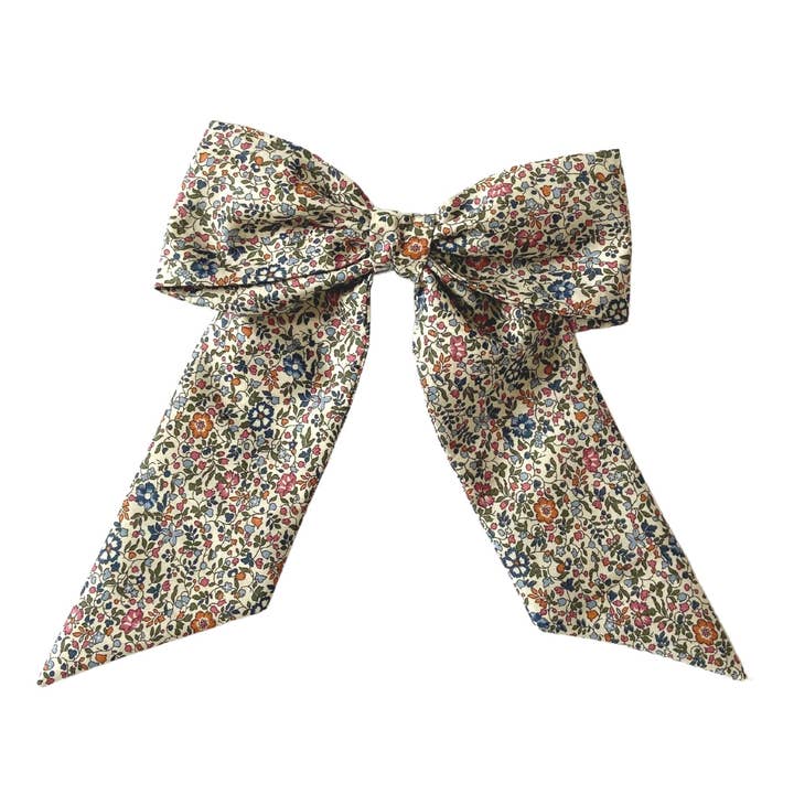 Tayla Tayla - Wholesale Hair Clip - Women's - Women's Floral Bow Hair Clip in Liberty Print