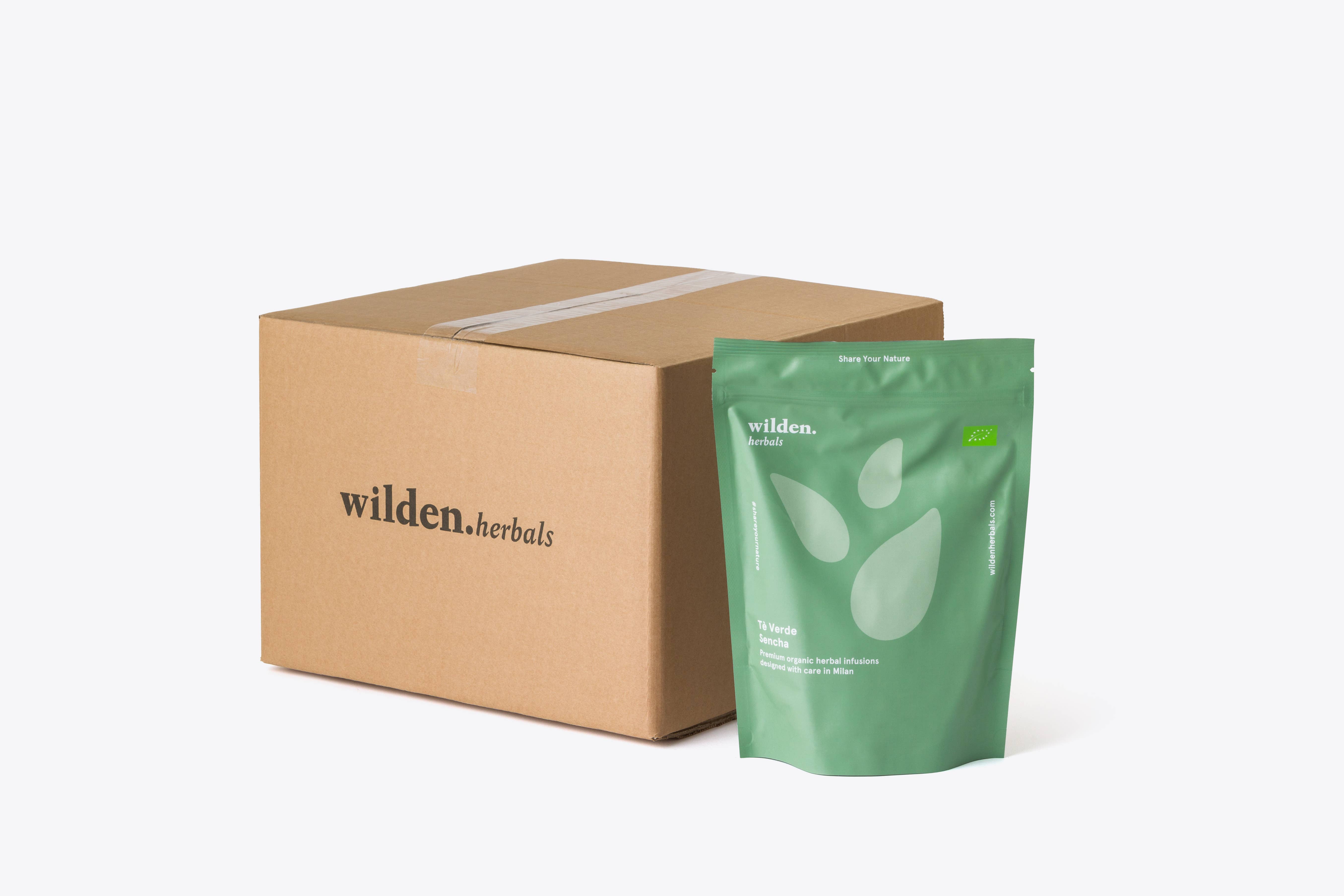Wilden.herbals - Wholesale Health/Detox Tea - Organic herbal tea: Green or Black: Soft-packs 8