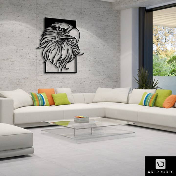 benjashop – wholesale Wall Accent – Eagle Metal Wall Art Decor4