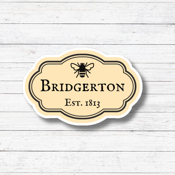 Oily Graphic Creations - Wholesale Sticker - Est 1813- Bridgerton Stickers/Magnet1