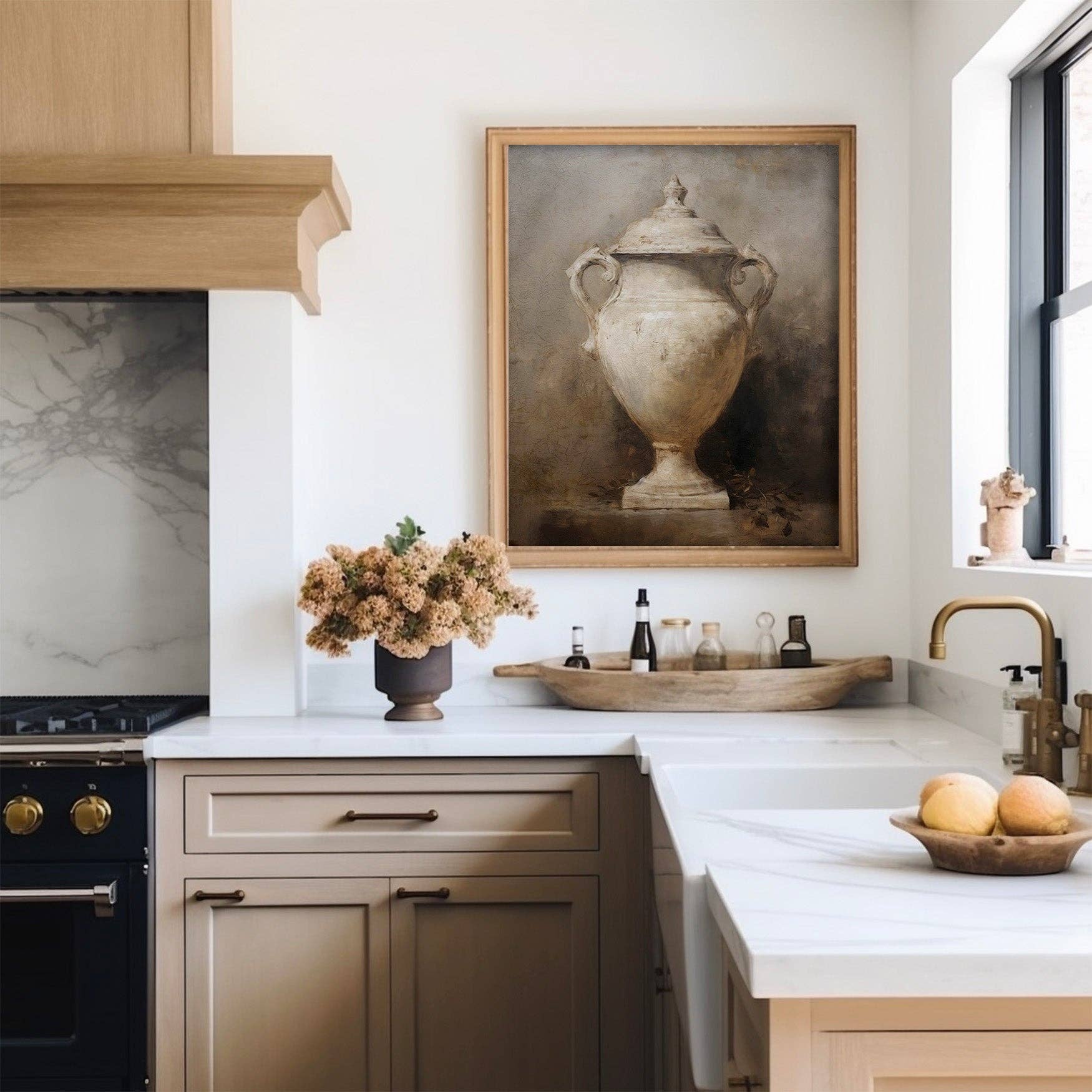 Paper House Print Shop - Vendita all'ingrosso Vasi - Stampa d'Arte di Natura Morta con Vaso Greco in Ceramica Vintage0