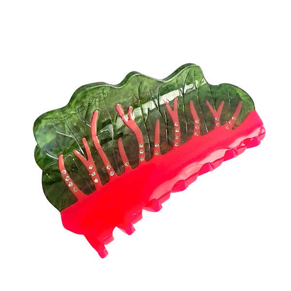 Centinelle - Wholesale Hair Clip - Women's - Glowing Chard Hair Claw4