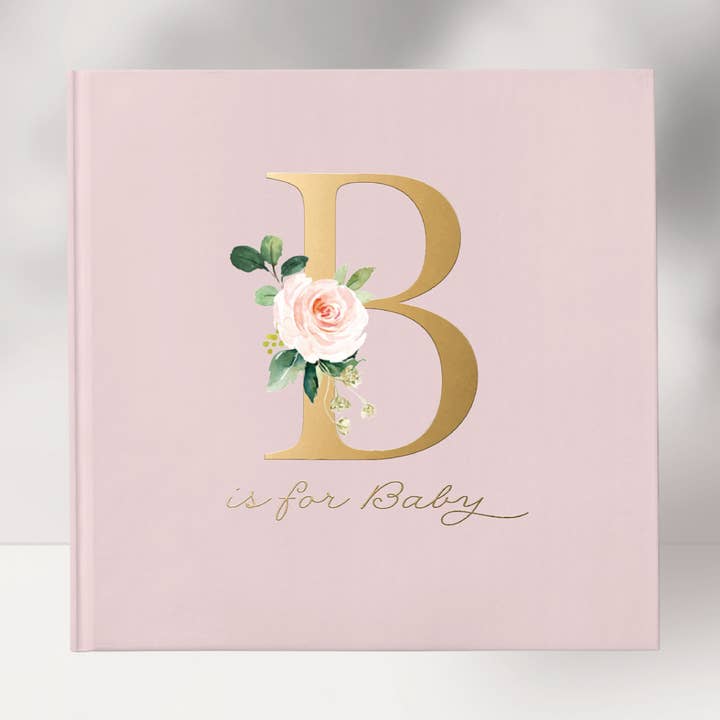 Baby Shower Guest Book, Baby Shower Sign In Book Keepsake for wholesale by blush paper co