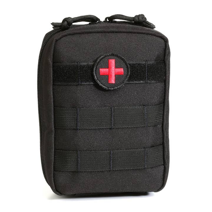 Orca Tactical - Wholesale First Aid Kit - Orca Tactical MOLLE EMT Medical First Aid Pouch - BLACK