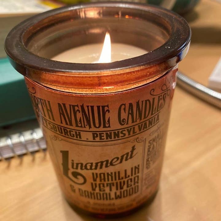 North Ave Candles - Vente Bougie en bocal - L'apothicaire/Elixir/Cardamome, Poivre noir, Coquelicot