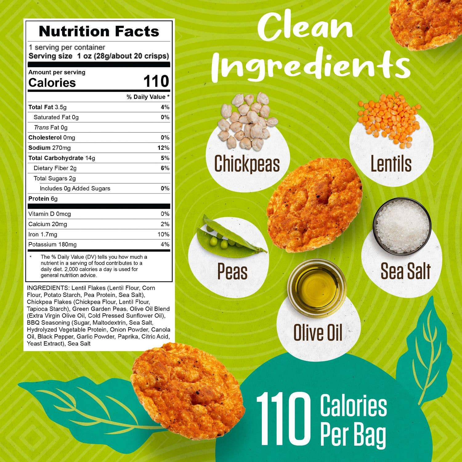 PeaKaPop - Wholesale Puffed Snack - PeaKaPop Veggie Crisps BBQ5