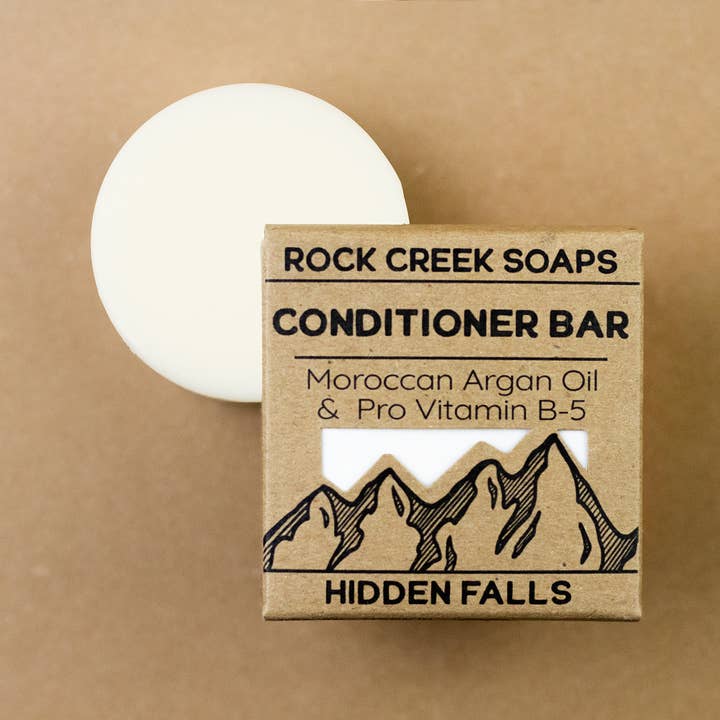 Rock Creek Soaps - Wholesale Hair Conditioner - Conditioner Bar | Argan Oil | Hidden Falls