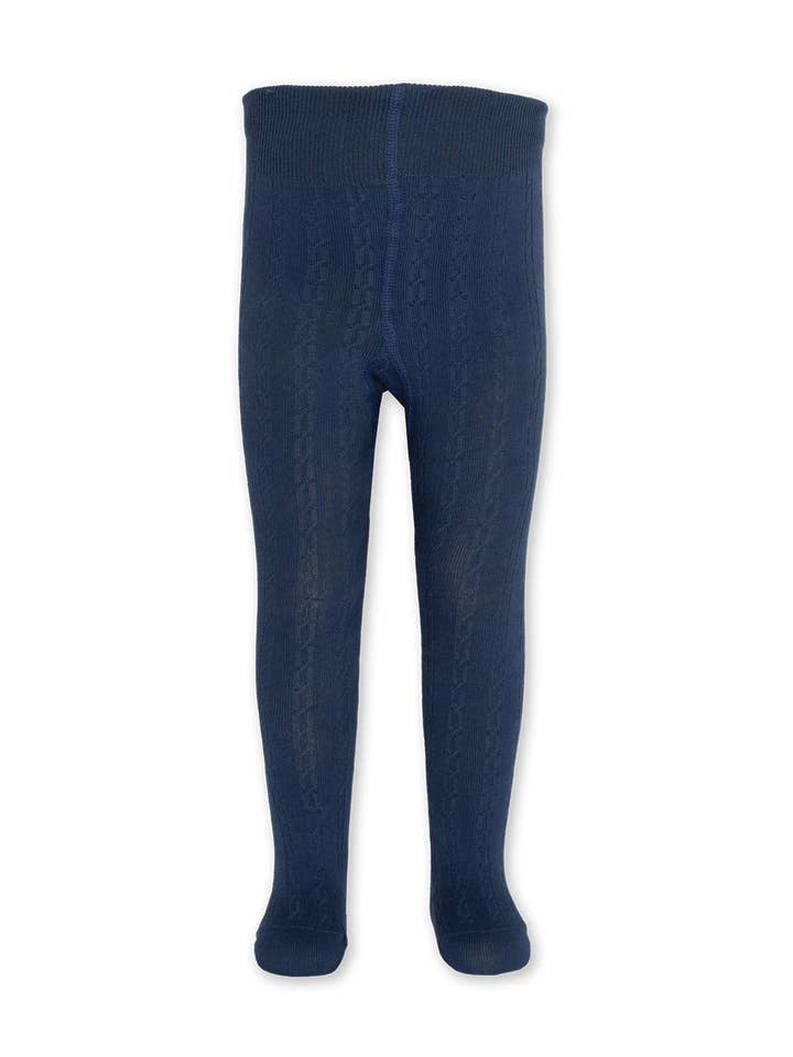 Cable tights navy for wholesale by Kite Clothing