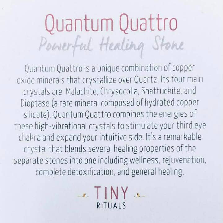 Tiny Rituals - Wholesale Spiritual Stone/Crystal - Rare Quantum Quattro Palm Stones3