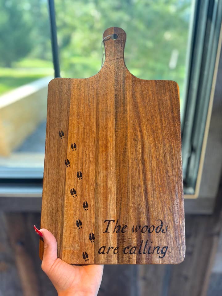 Planche à découper chasseur de cerfs pour la vente par 309 Artistry