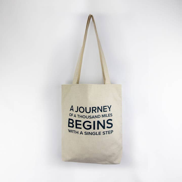 Inspirerande Tote Bag - Resan i natur-och marinen för wholesale av The Bereket Journey