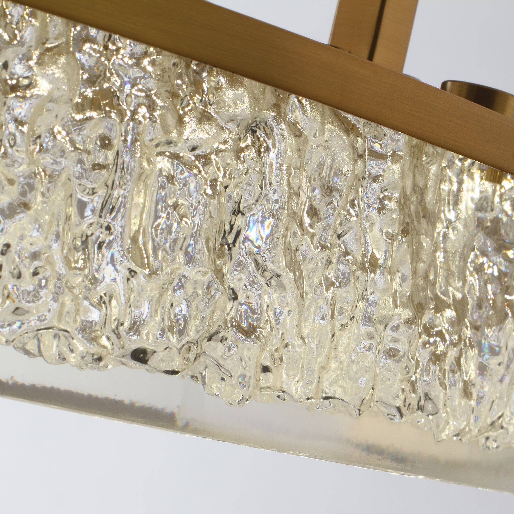 Brio Lighting - Wholesale Ceiling Fan - Ceiling Fan Modern 33" 3-Blade Gold Crystal with LED Light 5