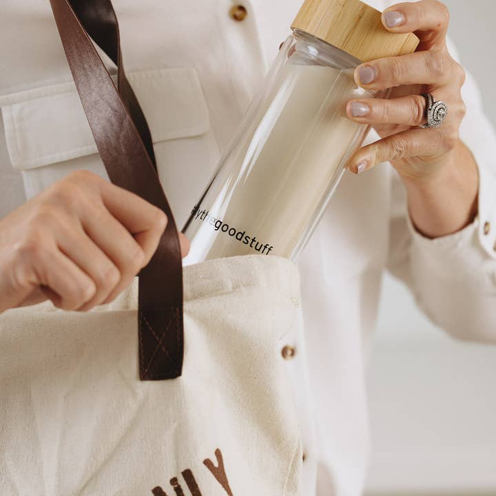 Prana Chai - Wholesale Tea Strainer/Infuser - Prana Chai Double-Wall Insulated Glass Cold Brew Infuser11