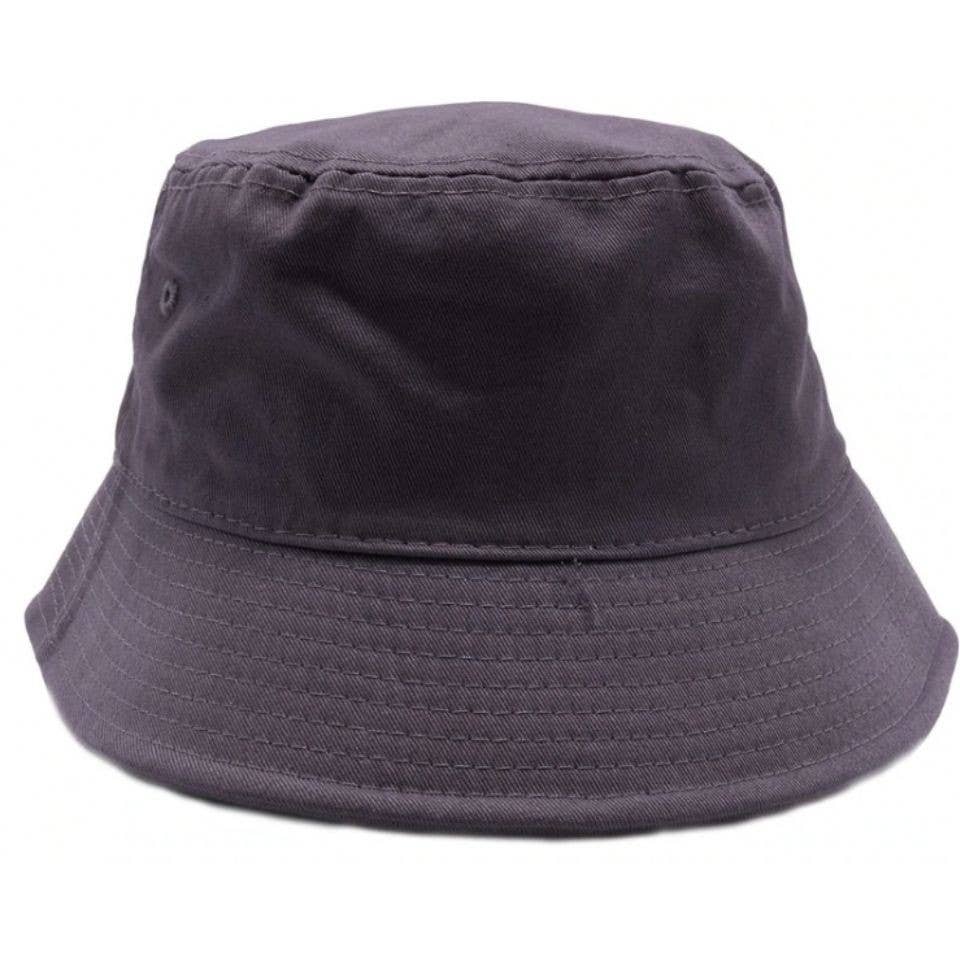 DOBBI - Wholesale Bucket Hat - Women's - PLAIN WASHED COTTON FISHERMAN BUCKET HATS6