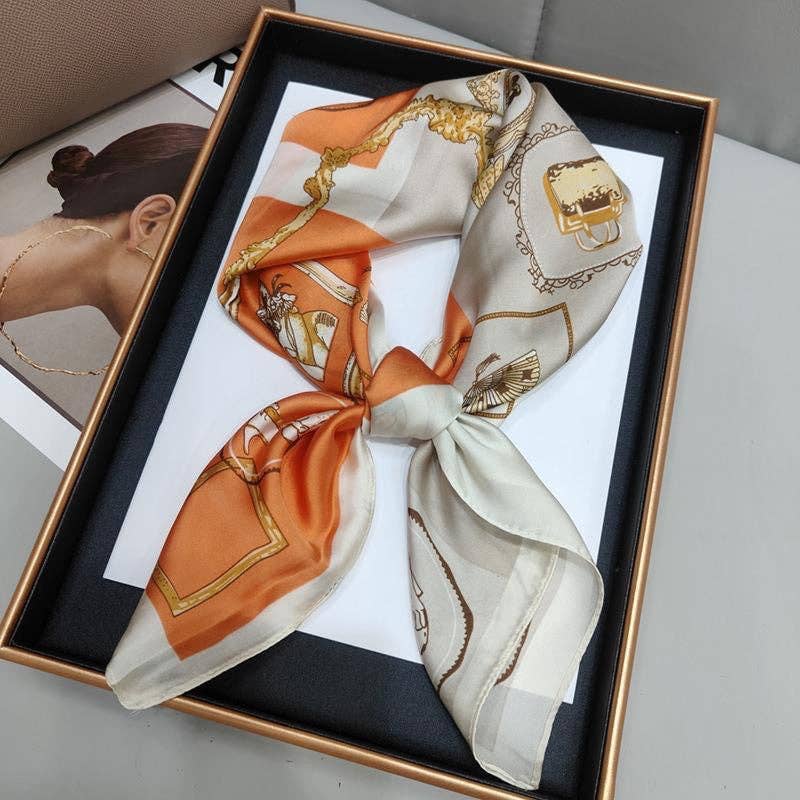 Marayn - Wholesale Scarf - Women's - Korean Silk Scarf Chic Style Sun Protection Versatile23