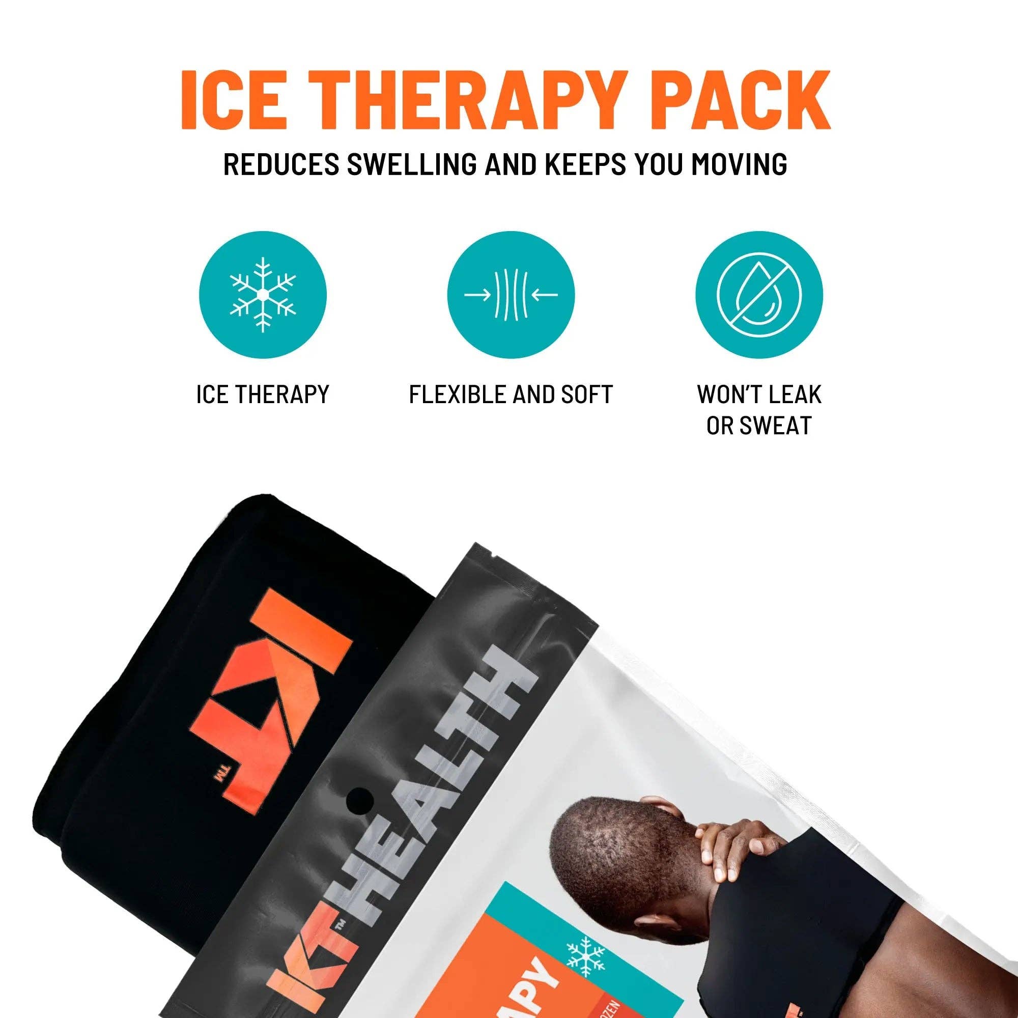 Runners Essentials by Without Limits - Wholesale Hot/Cold Compress - KT Health Ice Therapy Pack1