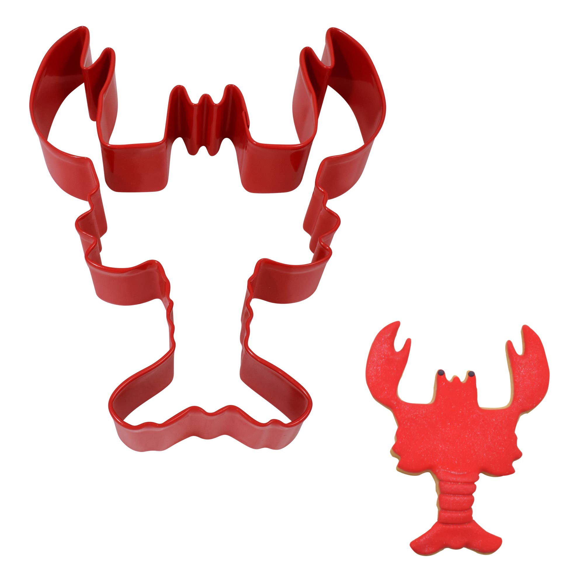R&amp;M International - Wholesale Cookie Cutter - Lobster Cookie Cutter (Red, 5&quot;)0
