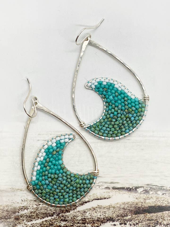 Wave Oorringen voor wholesale door Naomi Star Designs