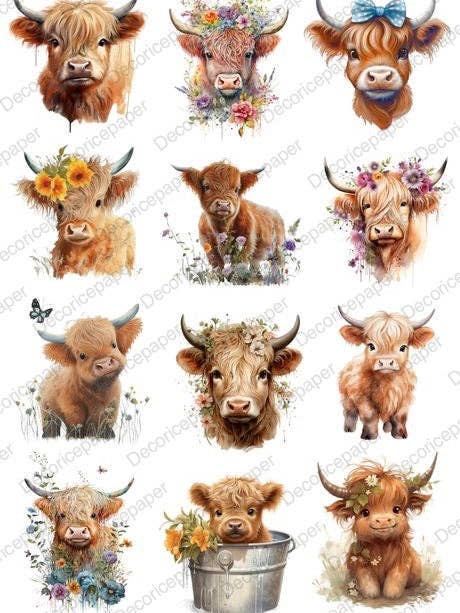 DRP166 - Papier de riz A4 pour la vente par Decoricepaper