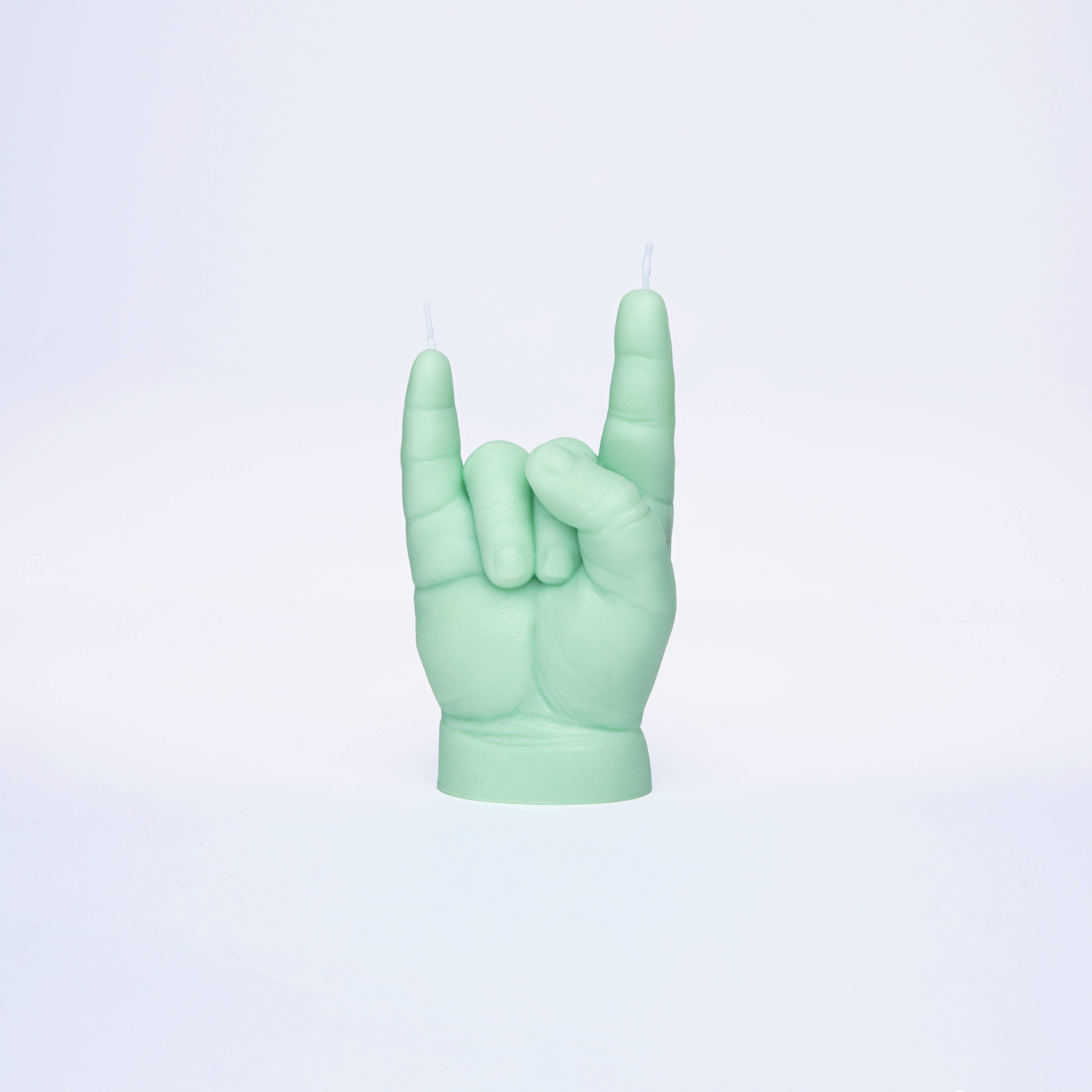 CandleHand (Free Duties for US) - Wholesale Novelty Candle - You Rock Candle - baby hand gesture candle - soy wax blend18