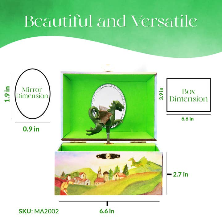 Enchantmints - Wholesale Music Box - Kids & Baby - Playful Dragon Music Box5