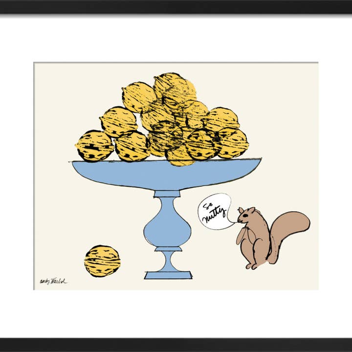 So Nutty Framed Art Print by Andy Warhol for wholesale by The Art Guys