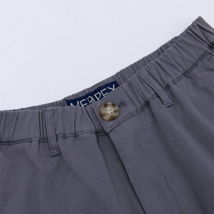 Meripex Apparel - Wholesale Shorts - Men's - Charcoal 5.5" (STRETCH)2