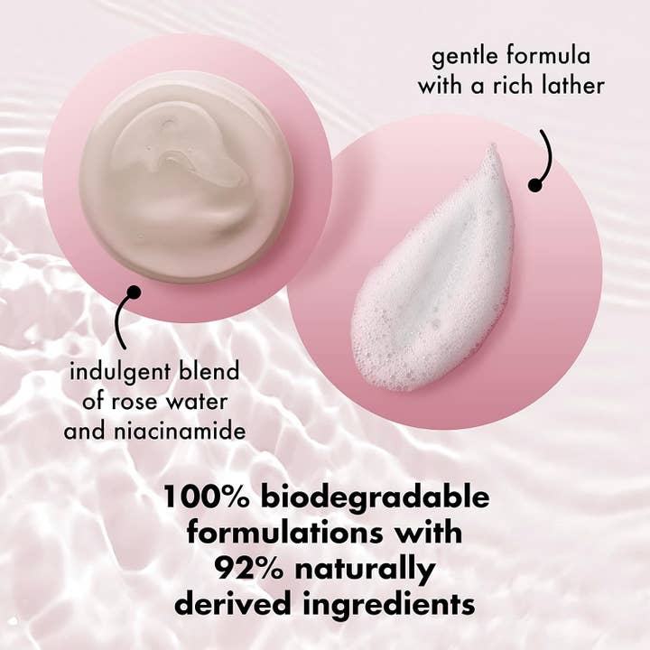 First Choice Buying - Wholesale Body Wash/Shower Gel - Love Beauty and Planet, Body Wash, Rose Water, 20oz