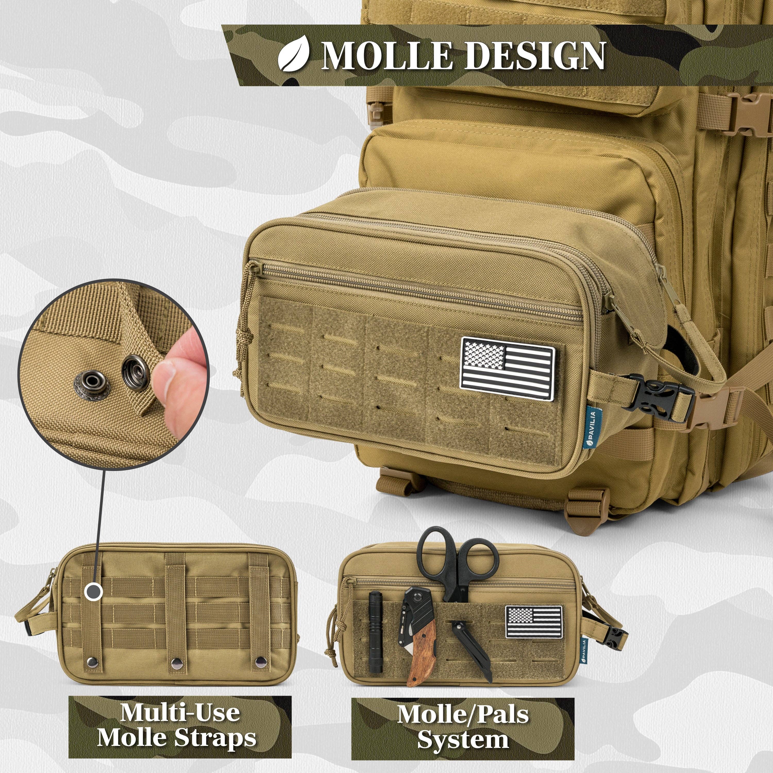 Pavilia - Venta al por mayor Neceser - Hombre - Bolsa de Aseo Táctica Militar59