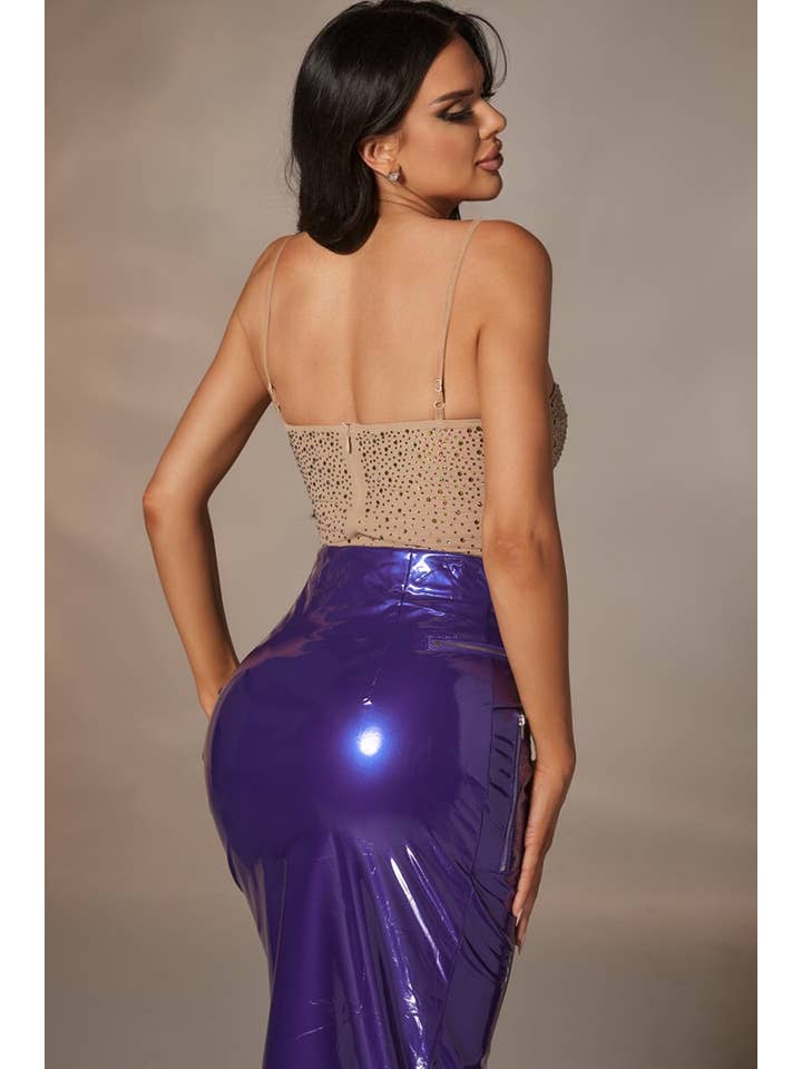 WFFS - Vendita all'ingrosso Gonna - Donna - Gonna midi in PU9