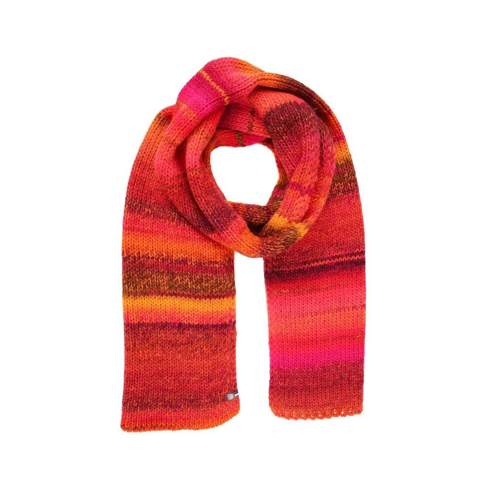 MAISON BONNEFOY - Wholesale Scarf - Women's - RAFAEL - Multicolor chunky knit scarf9