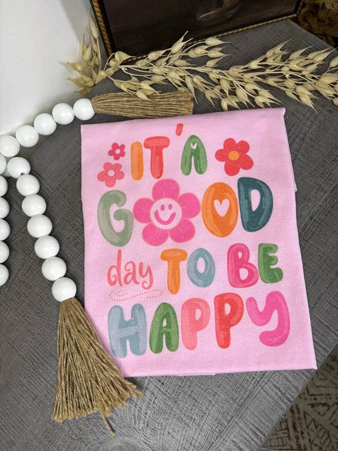 C'est une bonne journée pour être heureux (T-shirt Gildan) pour la vente par 1/2 Penny Wholesale