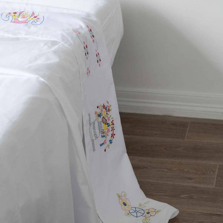Lazybones - Wholesale Flat Sheet - Homespun Flat Sheet *organic cotton