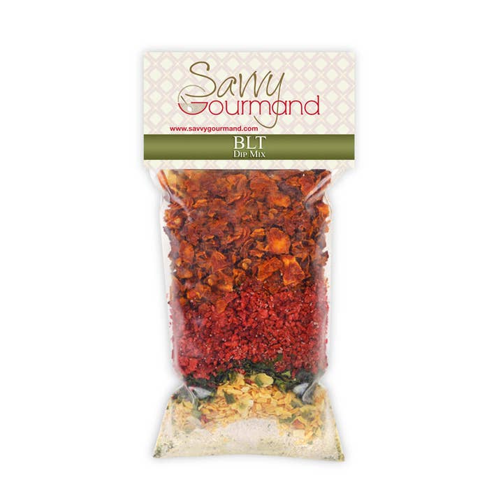 BLT Dip - Buttermilk Ranch, Tomatoes, Bacon Bits for wholesale by Savvy Gourmand