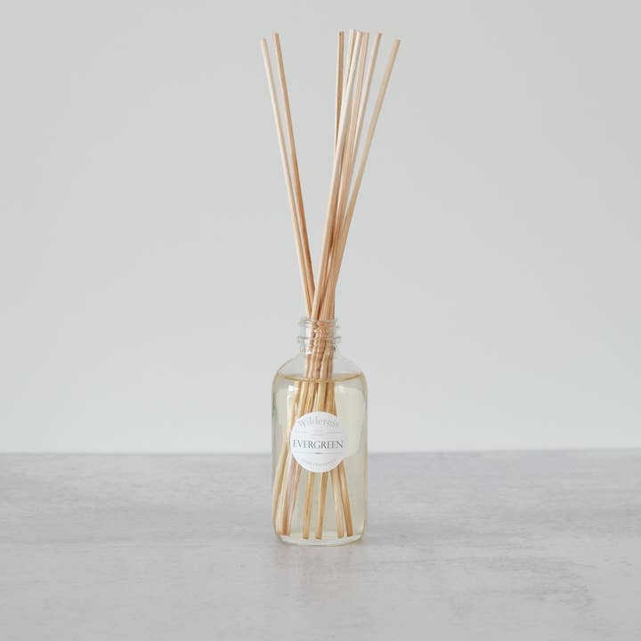 Evergreen Reed Diffuser for wholesale by Wilderess