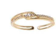 Anel Prata Zircónias Elegance for wholesale by ARTE NOVA