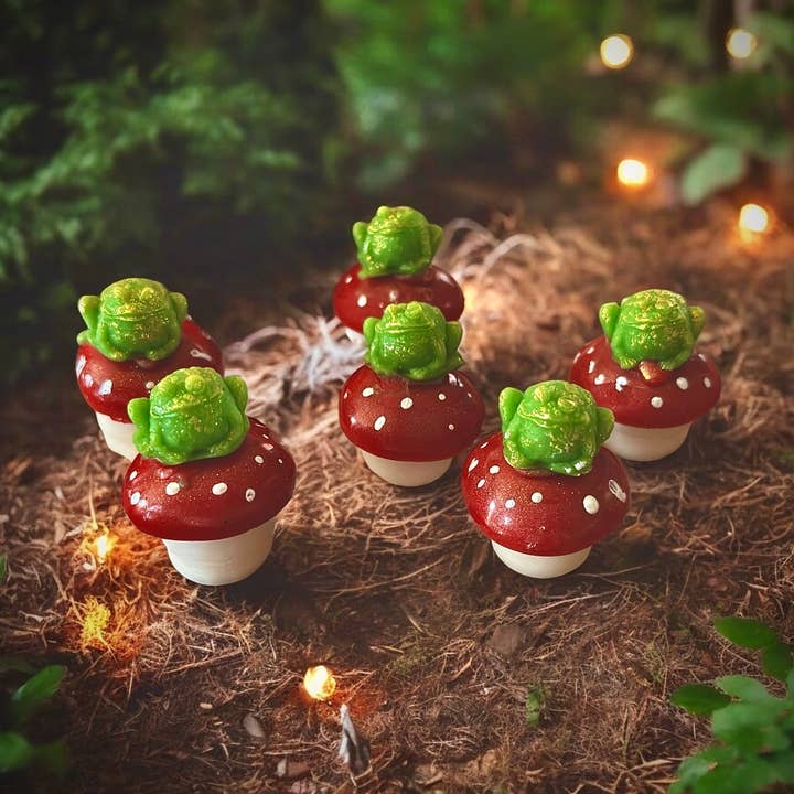 Fruity Froglets Toadstool Wax Melts (pack of 4) for wholesale by Pippie Melts