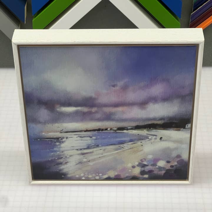 Emma S Davis Artist – wholesale Art print – 'Summer Days, Elie'- Framed Ceramic Tile Art Print1
