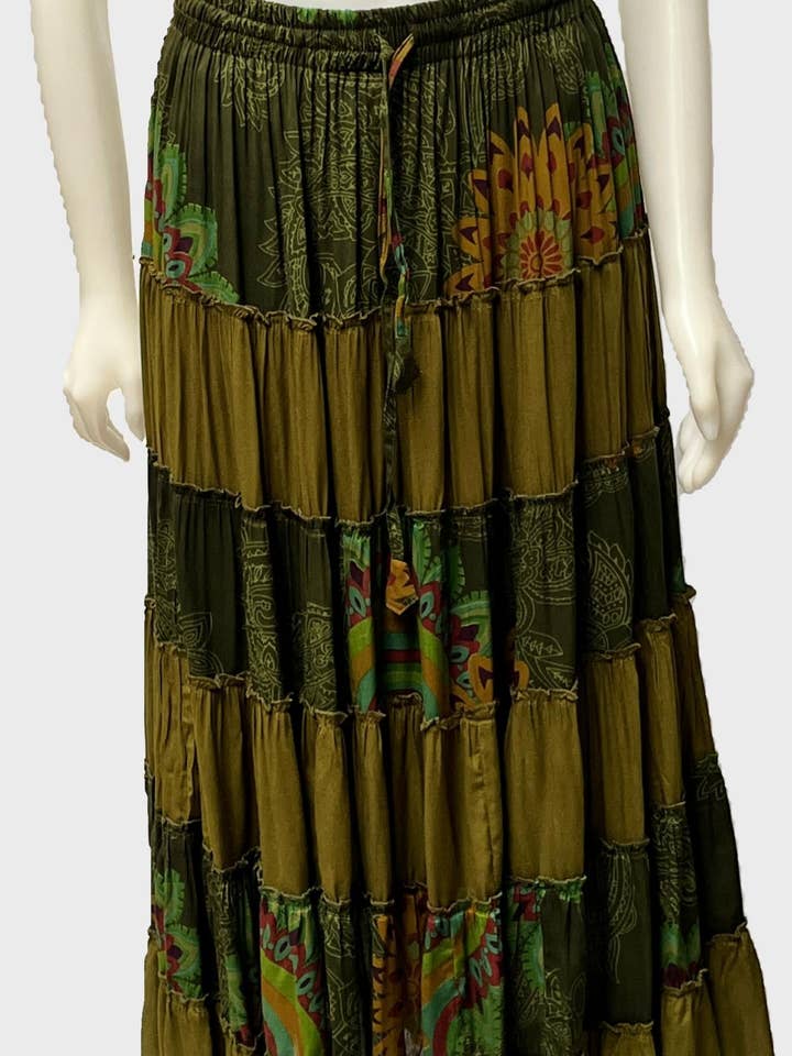 NSK-09-OL - Gonna Lunga per la vendita all'ingrosso da parte di Leopards & Roses