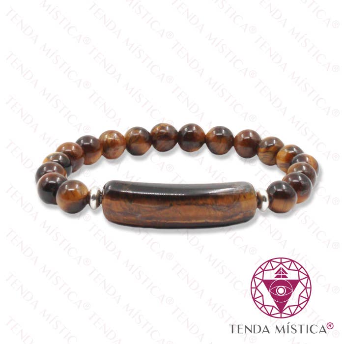 Wide Tiger Eye Bracelet for wholesale by Tenda Mística