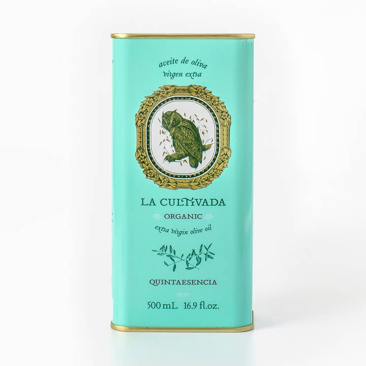 Organic Extra Virgin Olive Oil Quintessence 16.9 fl. oz. for wholesale by La Cultivada