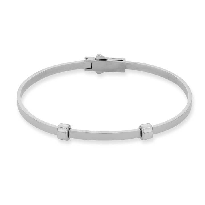 Letter bangle silver voor wholesale door DUCETT