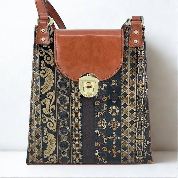 Italian Leather Shoulder Bag "San Marco"#1 for wholesale by Elegant Italian